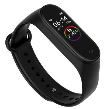 Waterproof Smart Bracelet With Heart Rate, Blood Pressure, And Fitness Tracking