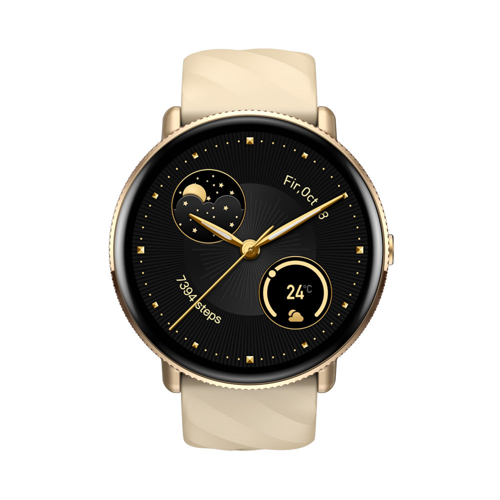Women’s Smart Watch With Fitness Tracking And 316L Stainless Steel Display
