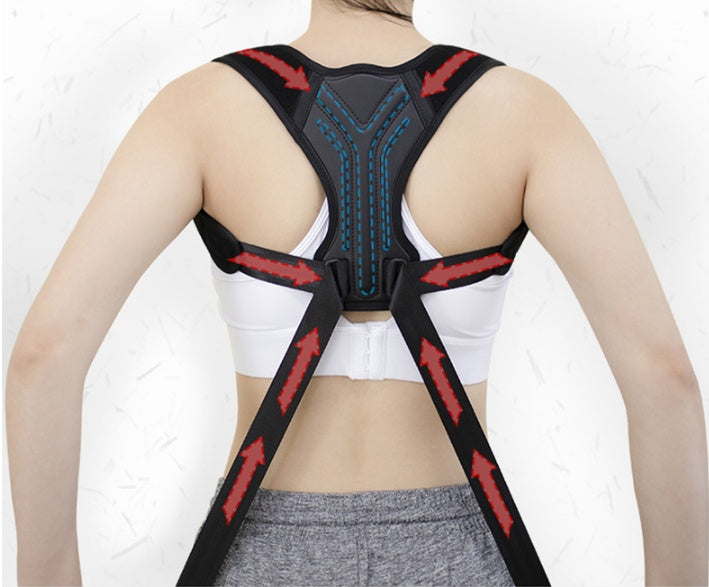 Back Posture Corrector Belt With Anti-Humpback Support And Sponge Centering