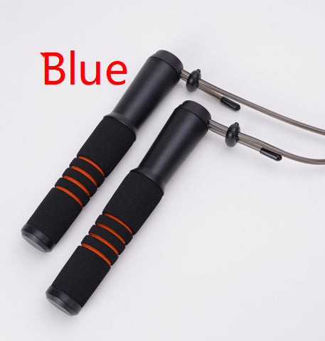 Weighted Steel Wire Rope Skipping Rope With Bearings