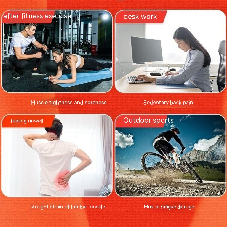 Continuous Intelligent Mini Massage Gun For Muscle Recovery