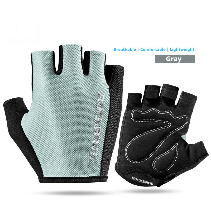 Breathable Half Finger Cycling Gloves Non-Slip Unisex