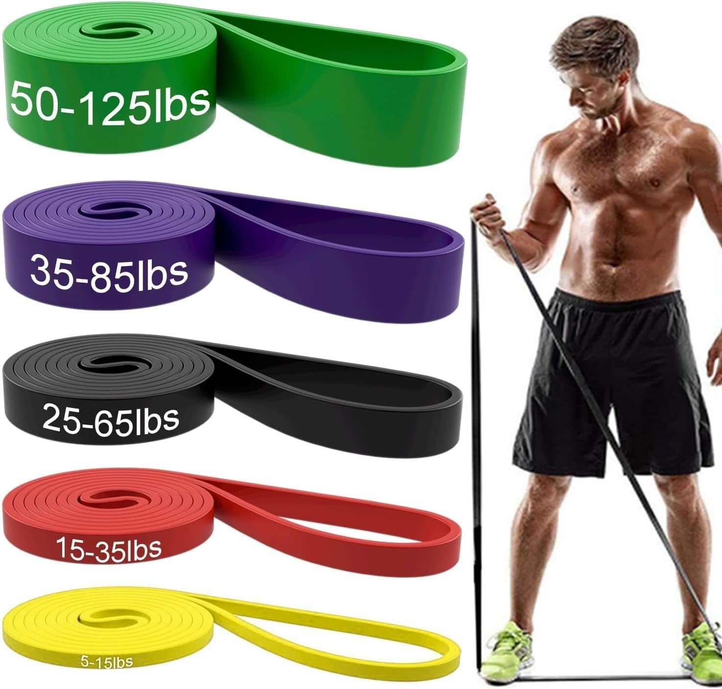 Fitness Resistance Band Pull-up Resistance