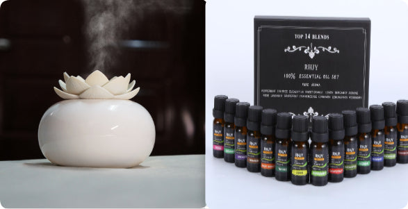 Lotus-Shaped Humidifier For Home And Office Use