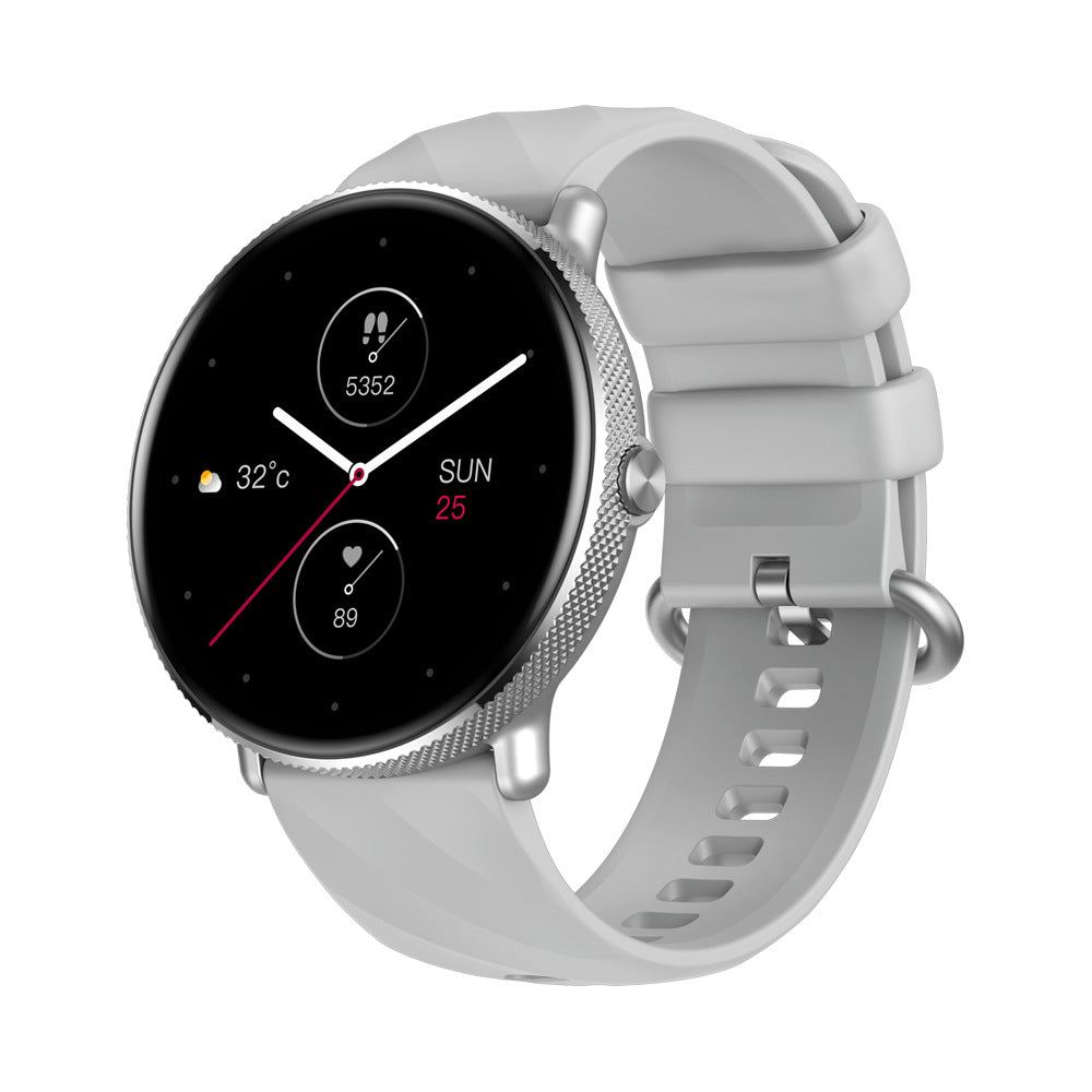 Women’s Smart Watch With Fitness Tracking And 316L Stainless Steel Display