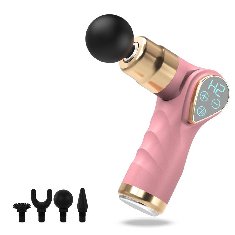 Hot Compress Folding Massage Gun For Muscle Relaxation