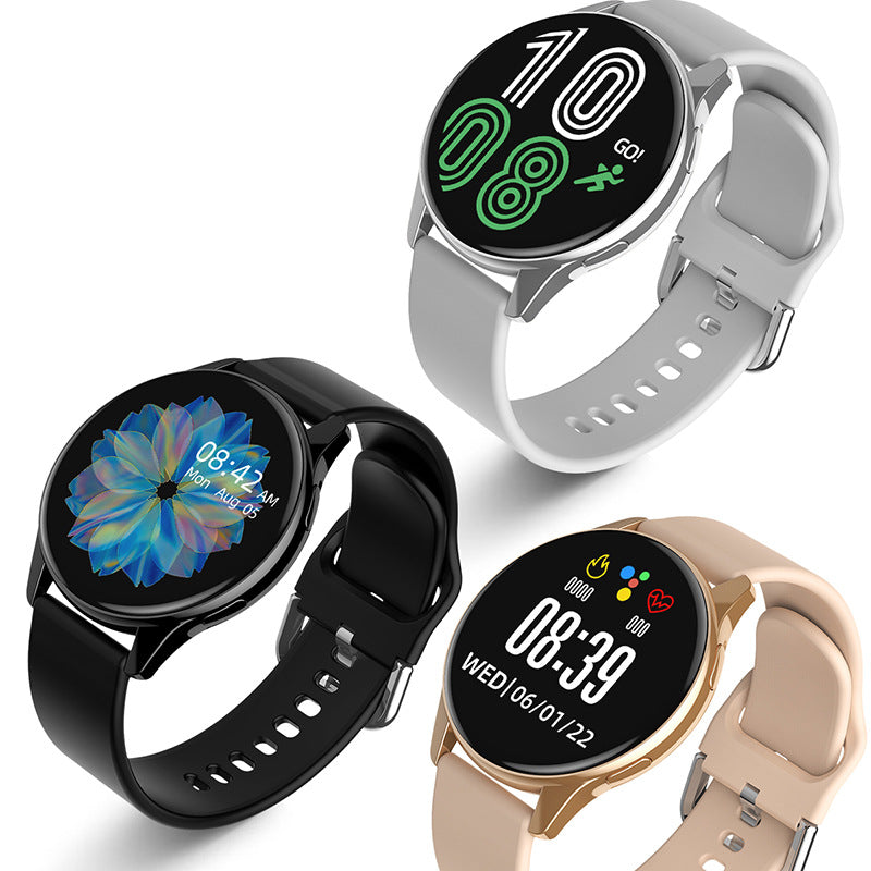 New Round Smart Watch Bluetooth Women Fitness Bracelet