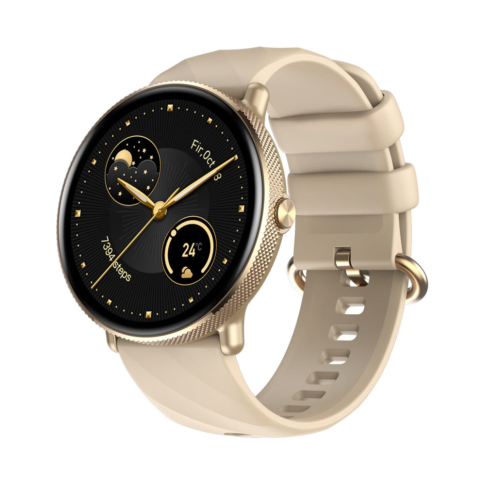 Women’s Smart Watch With Fitness Tracking And 316L Stainless Steel Display