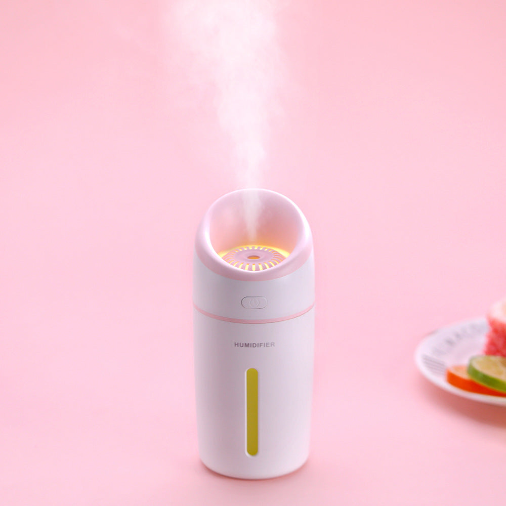 Multifunctional USB Mini Humidifier With Colorful Lights And Silent Operation